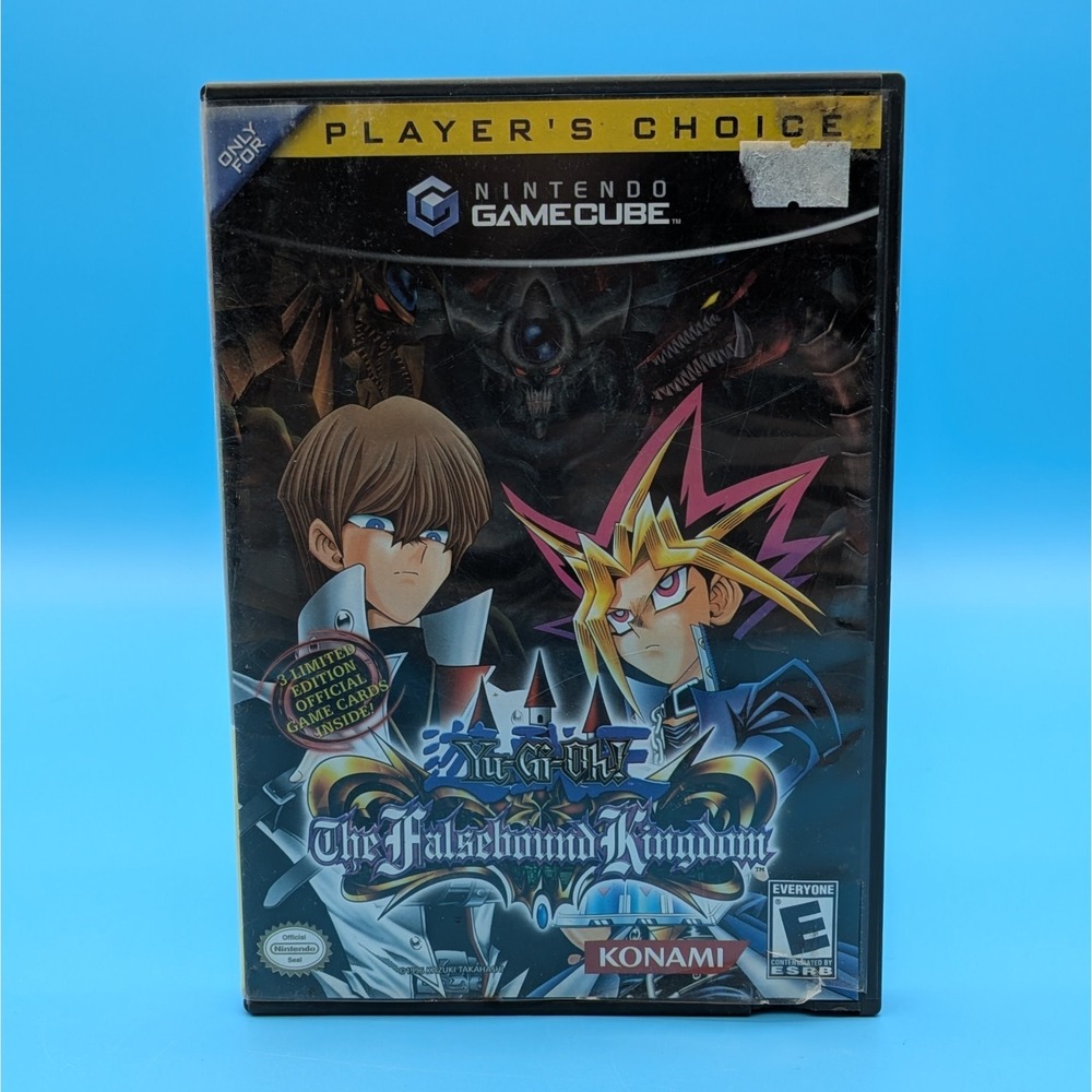 Yu-Gi-Oh! The Falsebound Kingdom (GameCube) - Authentic Disc & Case - Tested